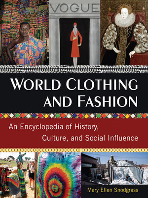 cover image of World Clothing and Fashion